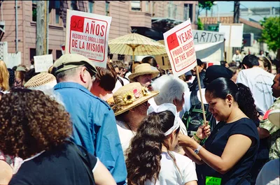 Mission District Gentrification Protest Rally