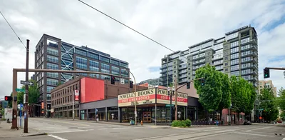 Empty Burnside Street During COVID Lockdown