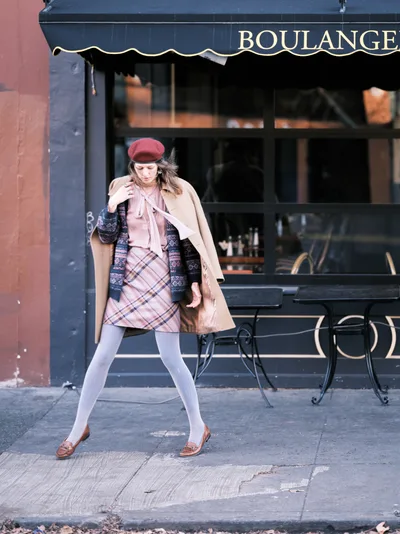 Parisian Chic on Portland Streets