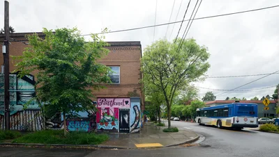 Portland Division Street Theater Mural Revival