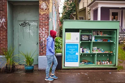 Community Fridge Serves Alberta Street Neighbors