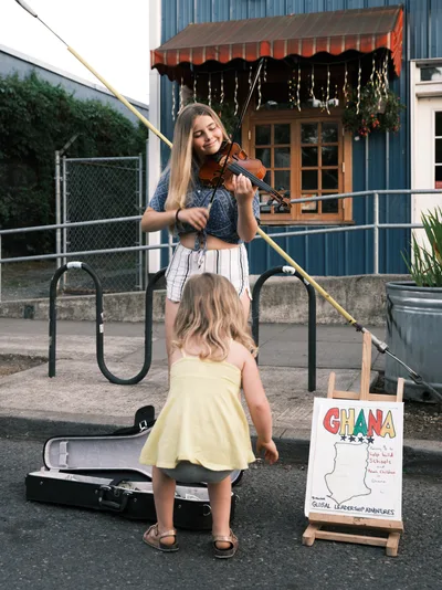 Street Music on Alberta Street Fair