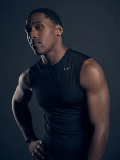 Athletic Portrait in Portland Studio Session