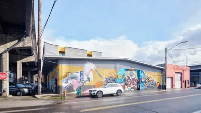 Street Art Transforms Central Eastside Warehouse
