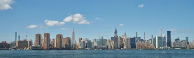 Manhattan Skyline from Greenpoint Waters