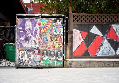 Urban Canvas: Alberta Street Sticker Collision