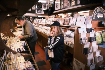 Record Store Day Vinyl Hunters at Music Millennium Portland