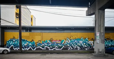 Industrial Graffiti Canvas Central Eastside Portland