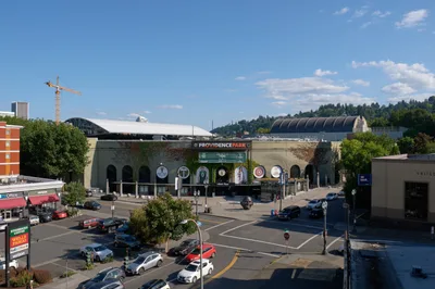 Providence Park Stadium Aerial Portland Oregon