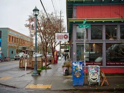 Alberta Street's Eclectic Urban Character