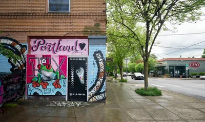 Portland Street Art Transforms Former Oregon Theater