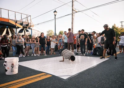 Street Breakdancing Alberta Last Thursday Fair