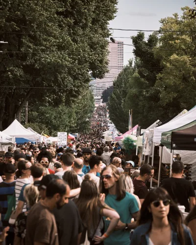 River of Community at Mississippi Street Fair