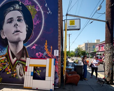 Division Street Conversations and Cosmic Murals