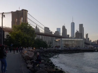 Brooklyn Bridge Park at Golden Hour