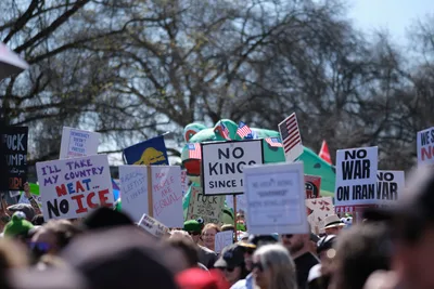 No Kings Protest March Portland 2026