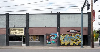 Boarded Businesses on Southeast Hawthorne Boulevard