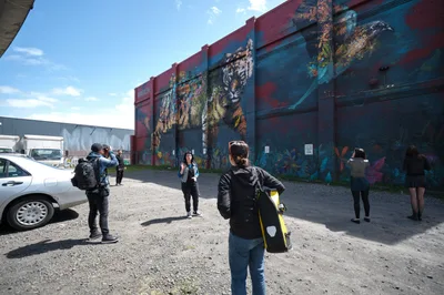 Street Art Tour in Portland's Industrial Quarter