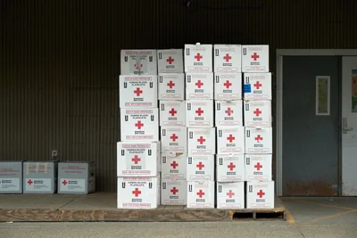 Awaiting Life: Empty Blood Collection Containers