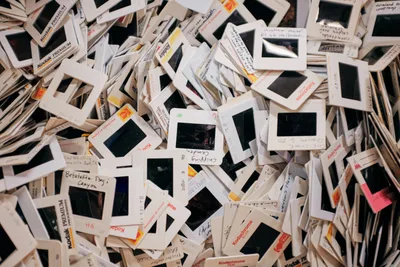 Scattered Archive of Vintage Film Slides