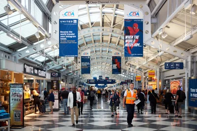 Transit Hub Pulse at O'Hare Terminal