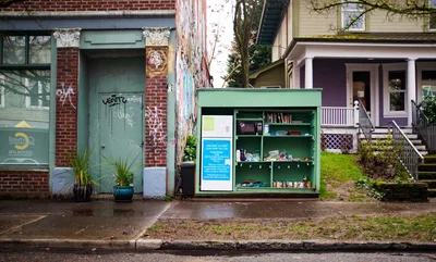Community Fridge Brightens Alberta Street Corner