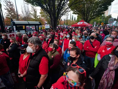 Sea of Red: Kaiser Nurses Unite