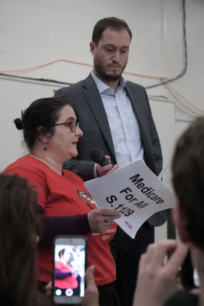 Constituent Advocates for Medicare at Wyden Town Hall