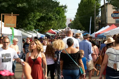 Mississippi Avenue Street Festival Crowds