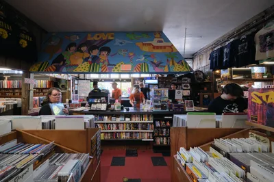 Vinyl Crate Digging at Music Millennium