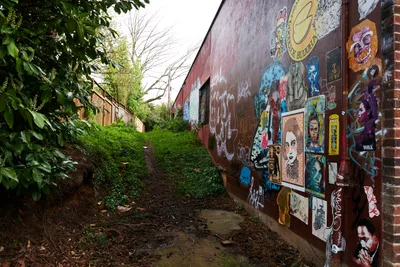 Urban Canvas in Portland's Concordia Alleyway