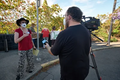 Climate Activist Interview at Oregon Representative Office