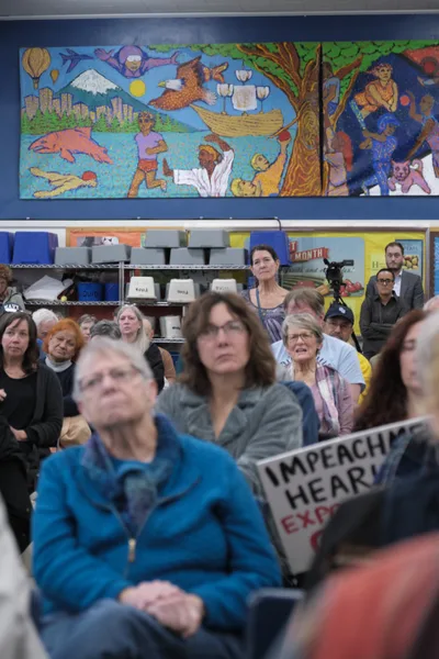 Democracy in Session at Portland Town Hall