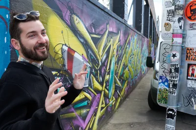 Street Art Tour Guide at Portland Mural