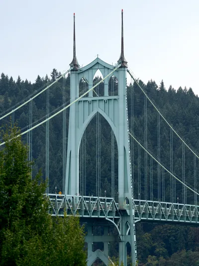 Gothic Revival Towers Pierce Pacific Northwest Sky