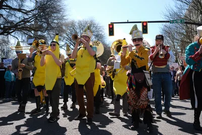 Unpresidented Brass Band Leads Portland Protest