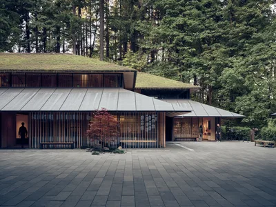 Living Roof Architecture Portland Japanese Garden