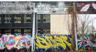 Vibrant Murals Transform Portland Industrial District