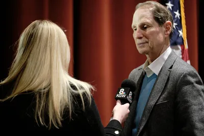 Senator Wyden Fields Questions in Portland Interview
