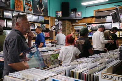 Record Collectors Browse Music Millennium Portland