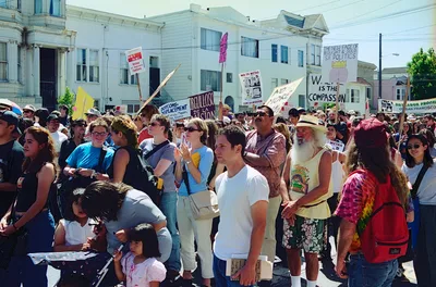 Mission District Anti-Displacement Protest Rally