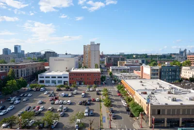 Pearl District Urban Vista from Above