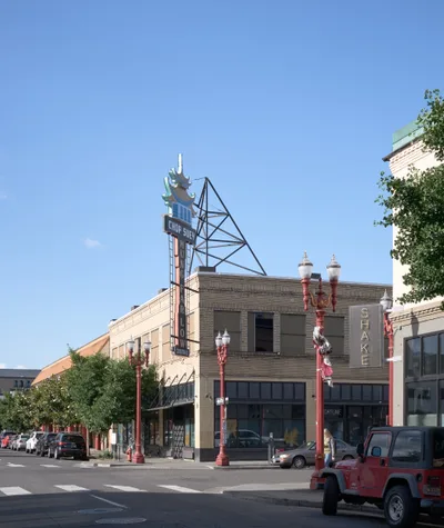 Historic Chop Suey Sign Portland Chinatown