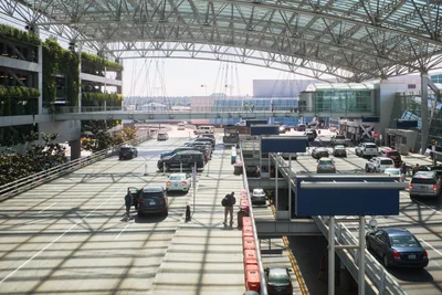 Portland Airport Departures Traffic Flow