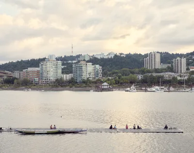 Evening Gathering at Holman Dock