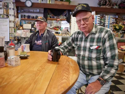 Morning Coffee At Pattie's Home Plate Café