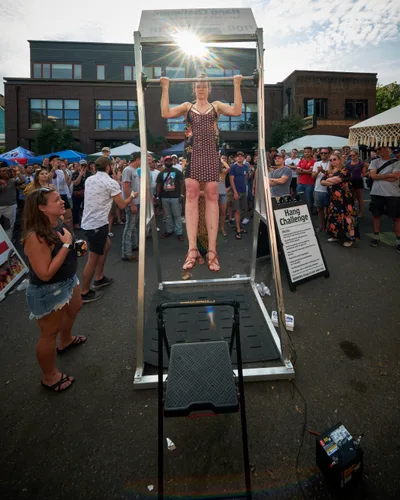 Hang Challenge at Mississippi Street Fair