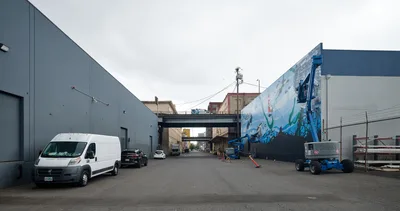 Mural Artists Transform Industrial Portland Street