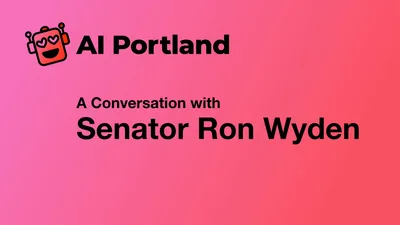 Senator Wyden discussed his thoughts on the transformative power of AI, the importance of innovation, and its potential impact on society.